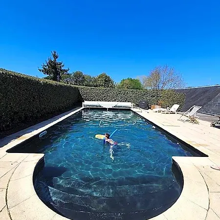 Maison Calme Piscine - Proche Circuit 24h Du Mans - 4 Personnes 3*